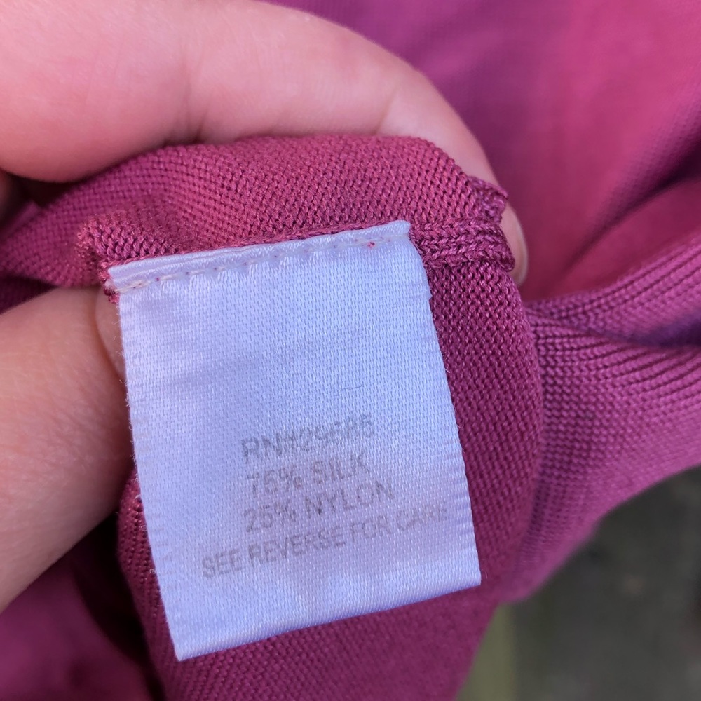 Pendleton Silk Blend Button Down Sweater Sp - image 8